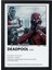 Deadpool Dizi-Film Siyah Çerçeveli Tablo Poster 1