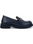 Kadın Hakiki Deri Lacivert Loafer Ayakkabı 817 9879 Bn Ayk SK25-26 Lacı Dr 1