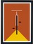 Bauhaus Bicycle V1 Siyah Çerçeveli Tablo Poster 1