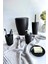 Pure Siyah Banyo Seti PVC Malzeme ile Şık ve Modern Tasarım 5'li Set 2