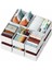 6'lı Çekmece Dolap Içi Düzenleyici Kutu Raf Set Bebek Eşyası Çocuk Odası Banyo Organizer/fiyonk 3
