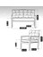 Serdem-(Eco)-2-1-1- Metal Bahçe Balkon Takımı Mobilya Grubu(Krem) 4