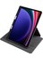 Galaxy Tab S9 Uyumlu Kalem Bölmeli Standlı Termik Kılıf Siyah 4