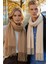 Unisex Yumuşak Dokulu Püsküllü Kışlık Buklet Atkı Şal 2'li Set 5