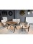 Serdem-(Kuqu)-2+1+1+Masa Bahçe Balkon Takımı Mobilya Grubu (Krem) 1