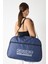 Powerspeed Kadın Lacivert Büyük Boy Önü Fermuarlı Baskılı Spor ve Seyahat Omuz Çantası 4
