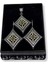 Authentic Iri Işlemeli Işıltılı Gümüş Set&takım 1