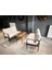 Serdem-(Eco)-2-2-Sehpa Metal Bahçe Balkon Takımı Mobilya Grubu (Krem) 1