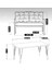 Serdem-(Eco)-2-2-Sehpa Metal Bahçe Balkon Takımı Mobilya Grubu (Krem) 4