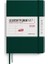 LEUCHTTURM1917 Orta Boy (A5) 12 Aylık Haftalık Ajanda 2026 Sert Kapak, Ingilizce, Forest GREEN372711 1