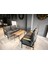 Serdem-(Eco)-2-2-Sehpa Metal Bahçe Balkon Takımı Mobilya Grubu(Antrasit) 1