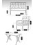 Serdem-(Kuqu)-2+1+1+Masa Bahçe Balkon Takımı Mobilya Grubu (Gri) 4