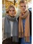 Unisex Yumuşak Dokulu Püsküllü Kışlık Buklet Atkı Şal 2'li Set 1