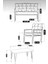 Serdem-(Eco)-2-1-1--Sehpa -Metal Bahçe Balkon Takımı Mobilya Grubu (Krem) 4