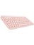 ZR460 K380 Pembe Bluetooth Klavye 1