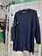 Adn Ince Triko Tunik Düğme Detaylı - Lacivert - 1 1