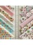 Patchwork Kumaş Seti – 60 Adet 20X20 cm | %100 Pamuk Saten | El Işi, Dikiş, Quilting ve Hobi Için 5
