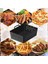 Ninja SL400UK/SL401 Sepetli Hava Fritözü Yeniden Kullanılabilir Hava Fritözü Tencere Aksesuarları Siyah Için 2 Adet Hava Fritözü Silikon Kaplama (Yurt Dışından) 5