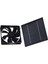 20W 12V Güneş Paneli Egzoz Fanı Hava Çıkarıcı Mini Vantilatör Güneş Paneli ile Çalışan Fan Köpek Tavuk Evi Serası Için (Yurt Dışından) 3