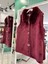 Vatkatex Kürklü Angora Yelek - Bordo - 2 1