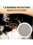 Adet 51 mm Puck Filtresi/espresso Portafilter Alt Duş Filtresi/temas Filtresi - Paslanmaz Çelik (Yurt Dışından) 4