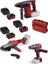 Tp-Hd 18/26 Bl Tp-Cd 18/80 Li-I Bl Matkap Tp-Ag 18/125 F Li Bl Taşlama 3X4.0AH Akülü Kömürsüz Set 1