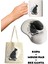 Ay Ile Kedi Baskılı Bilek Destekli Mousepad + Kupa Bardak Mug + Bez Çanta 1