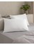 Manon %100 Pamuk Yastık Kılıfı Seti - Beyaz 2