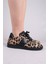 Carver Leopar Desenli Sneakers Siyah 2