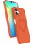 Resveq Newface Samsung Galaxy A06 Regal Magsafe Standlı Kapak - Turuncu 1