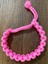 Pembe Paracord Bileklik 2