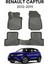 Renault Captur 2012–2019 Uyumlu 3D Havuzlu Oto Paspas Premium 4
