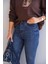 Mavi Taşlamalı Skinny Jean Pantolon 2