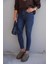 Mavi Taşlamalı Skinny Jean Pantolon 4