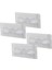 4pcs Raf Ayak Aparatı Şeffaf Pvc Yapışkanlı + Vidalanabilir 2X10CM (5264) 1
