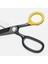Chroma Scissors Black & Yellow Seramik Kaplama Döküm Paslanmaz Çelik Makas 3