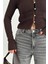 Kadın Düğme Detaylı Fit Triko Bluz – Zarif & Modern Stil 3