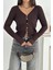 Kadın Düğme Detaylı Fit Triko Bluz – Zarif & Modern Stil 4