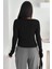 Kadın Düğme Detaylı Fit Triko Bluz – Zarif & Modern Stil 7