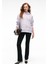 Clarıe Kadın Organik Pamuklu Oversize Kanguru Cepli Kapüşonlu Lila Sweatshirt 5