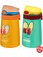 2li Set Pipetli Çelik Termos 350ML -6 Saat Isı Yalıtımı- 1