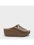 Capone 6145 Kadın Platform V Toka Terlik 13