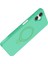 Resveq Newface Samsung Galaxy A06 Regal Magsafe Standlı Kapak - Yeşil 3