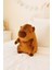 Capybara Oturan Peluş Oyuncak, Uyku Arkadaşı Kapibara Peluş Yastık 25 Cm 1