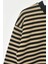 Erkek Çocuk Düşük Omuz 2-5 Yaş Çizgili Trend Premium Kalite Swetashirt - 1011 2