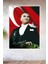 Metal Baskılı Atatürk Koleksiyonu Tablo No 1 - 15 cm x 20 cm 1