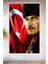 Metal Baskılı Atatürk Koleksiyonu Tablo No 34 - 15 cm x 20 cm 1