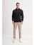 Siyah Erkek Sweatshirt 53415 3