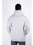 Erkek Regular Fit Kapüşonlu Omuz Detaylı Baskılı Sweatshirt 5