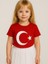 Çocuk Ay Yıldız Baskılı Yarım Kollu Pamuklu T-Shirt 3